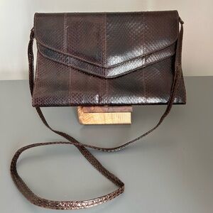 Vintage JOJ Spain Snakeskin Bag